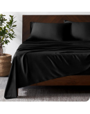 Katin Life【Midnight Black | 4 IN 1 Bedset | 100% Pure Egyptian Cotton】